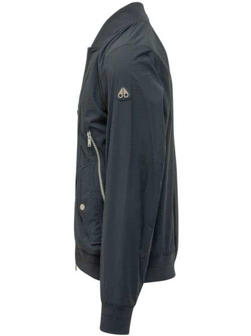 COURVILLE BOMBER CRINKLE MOOSE KNUCKLES | M16MB003833 NAVY